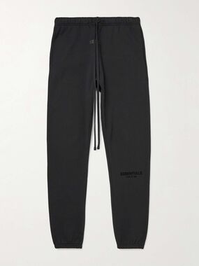 NWT Fear of God Essentials Black Logo Joggers